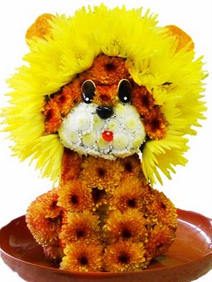 Dolls and Toys Made from Flowers