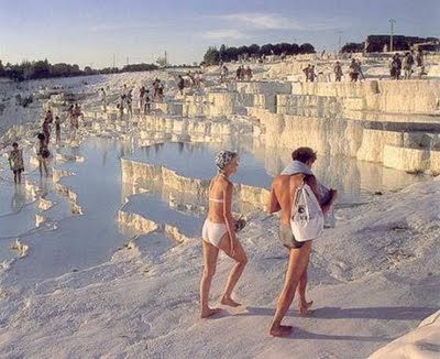 Pamukkale Cotton Castle in Turkey