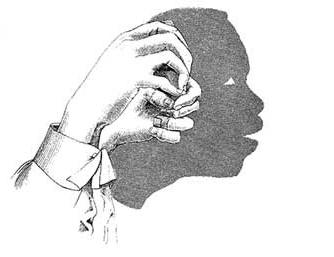 Shadow of Fingers