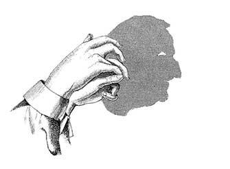 Shadow of Fingers