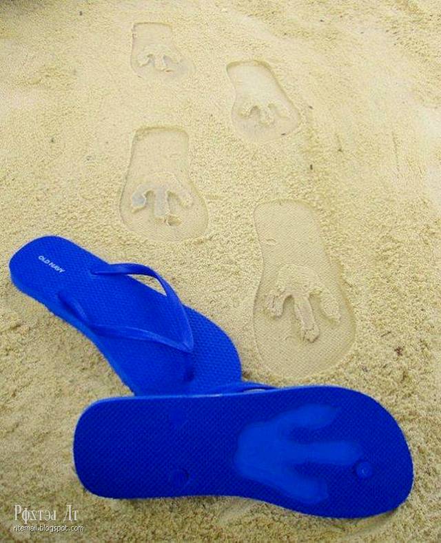 Funny Foot Prints
