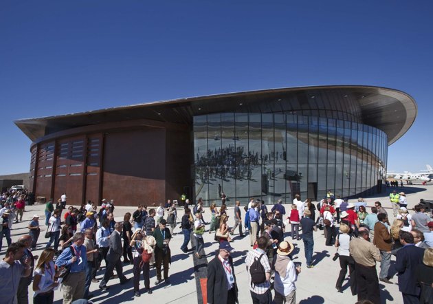 Branson Opens Worlds First Spaceport