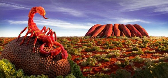 Incredible Food Landscape Art