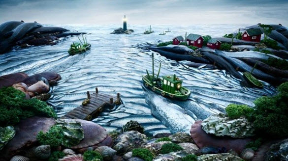 Incredible Food Landscape Art