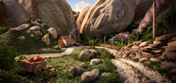 Incredible Food Landscape Art