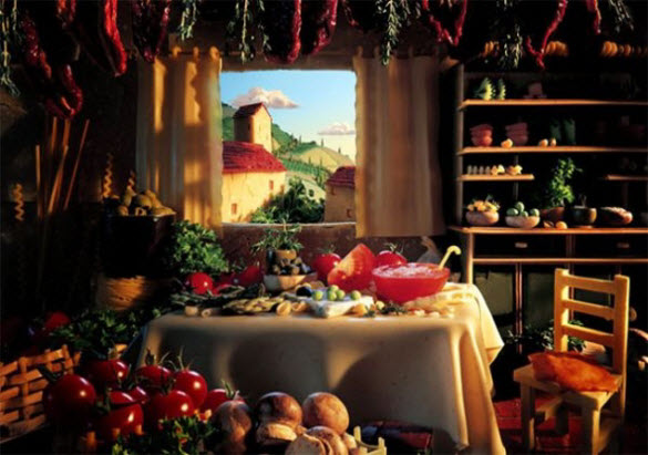 Incredible Food Landscape Art