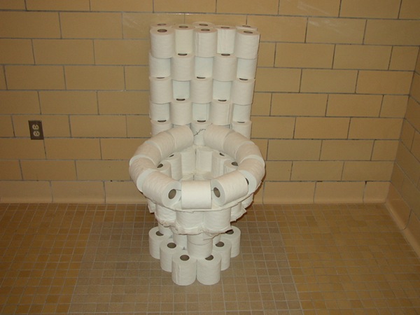 Toilet Paper Roll Artworks