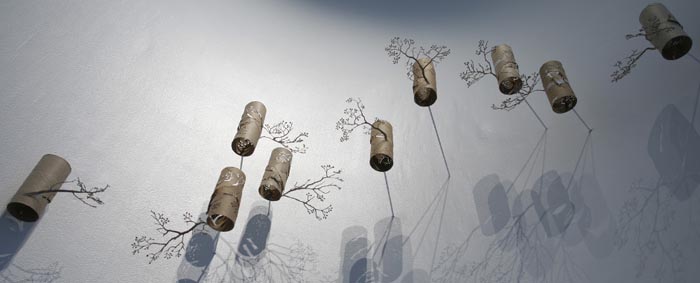 Toilet Paper Roll Artworks