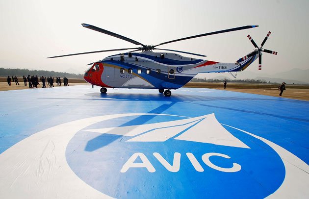 China Launches Asias Largest Helicopter