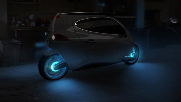 Now, A Two-wheeled, Self-balancing Car