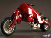 Bull-Shaped Motor Bike