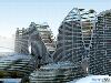 Fake Hills Mega Structure by Mad Architects