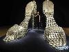 Joana Vasconcelos Stainless Steel Pot Shoes
