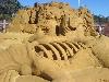 Creative Dinosaurs Sand Sculptures