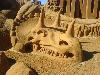 Creative Dinosaurs Sand Sculptures