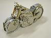 Bike Sculptures Using Recycled Watches