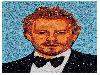 Bizarre Celebrity Portraits Made out of Trash