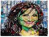 Bizarre Celebrity Portraits Made out of Trash