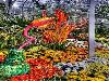 Beautiful Flowers Art Made Out of Glass