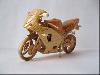 Wonderful Wooden Miniature Motorcycles