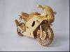 Wonderful Wooden Miniature Motorcycles