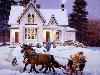 Christmas Paintings Art