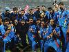 Sachin Tendulkar With ICC World Cup Trophy 2011
