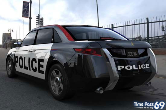 Police Car in USA