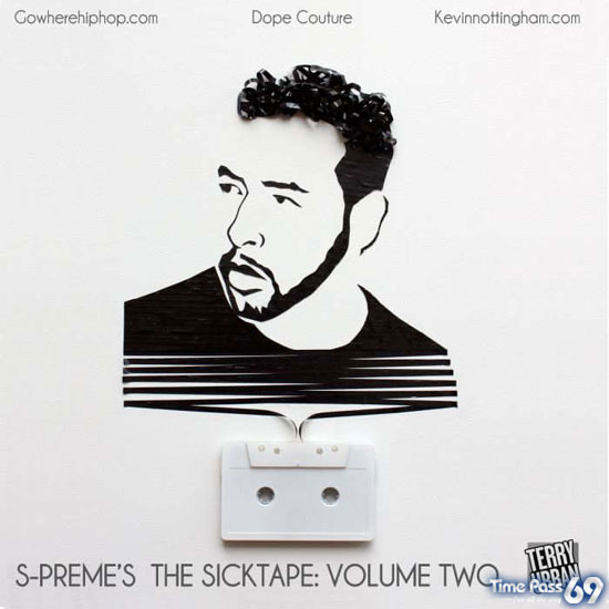 Portraits Made Out of Cassette Tapes