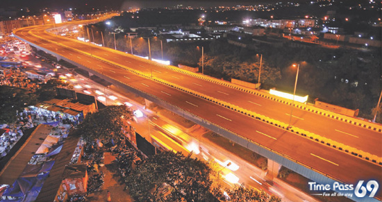 India Longest Flyover in Hyderabad