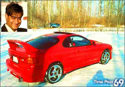 Indian Stars With Their Cars