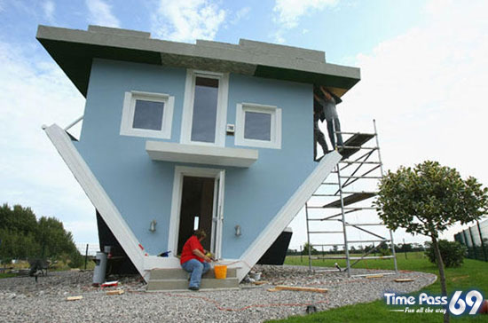 Upside Down House in Germany