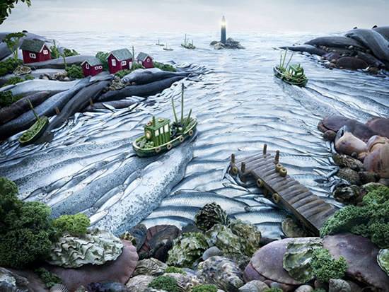Carl Warner Mouth Watering Foodscapes