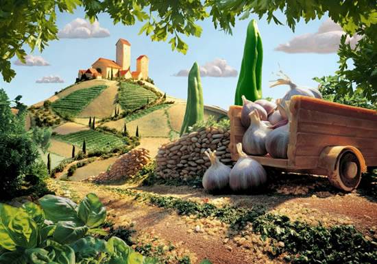 Carl Warner Mouth Watering Foodscapes