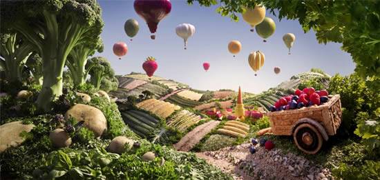Carl Warner Mouth Watering Foodscapes