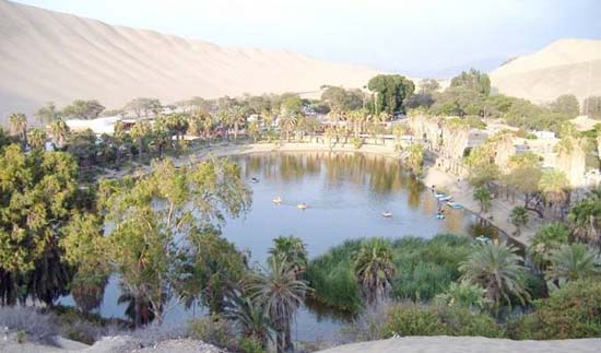 Oasis of America Huacachina