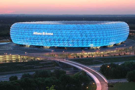 The Allianz Stadium in Germany Amazing Architectures