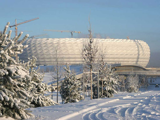 The Allianz Stadium in Germany Amazing Architectures
