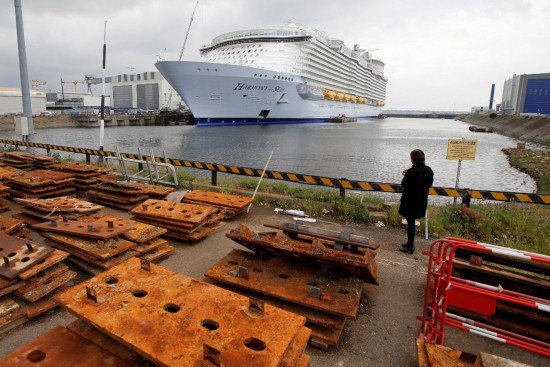 World�s Biggest Cruise Ship The Harmony Of The Seas Arrives In Southampton