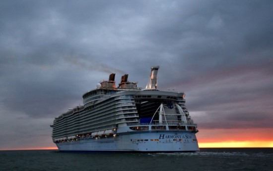 World�s Biggest Cruise Ship The Harmony Of The Seas Arrives In Southampton