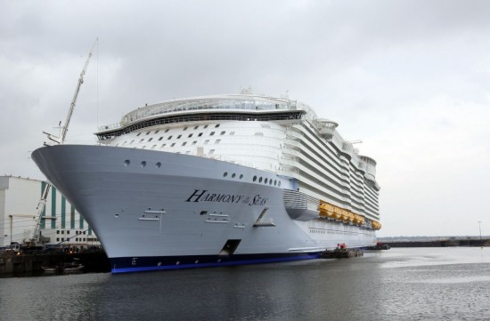 World�s Biggest Cruise Ship The Harmony Of The Seas Arrives In Southampton