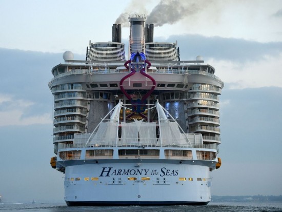 World�s Biggest Cruise Ship The Harmony Of The Seas Arrives In Southampton