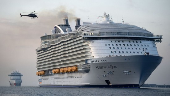 World�s Biggest Cruise Ship The Harmony Of The Seas Arrives In Southampton