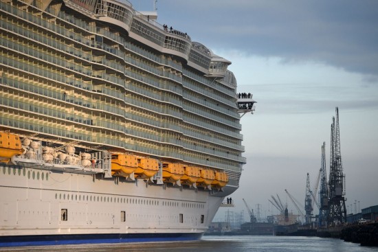World�s Biggest Cruise Ship The Harmony Of The Seas Arrives In Southampton