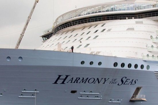 World�s Biggest Cruise Ship The Harmony Of The Seas Arrives In Southampton