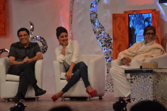Amitabh Bachchan, Priyanka Chopra, Sonakshi Sinha, Arjun Kapoor At Banega Swachh India Campaign