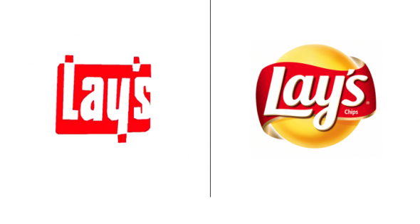 20 top companies logos looked like before they were famous