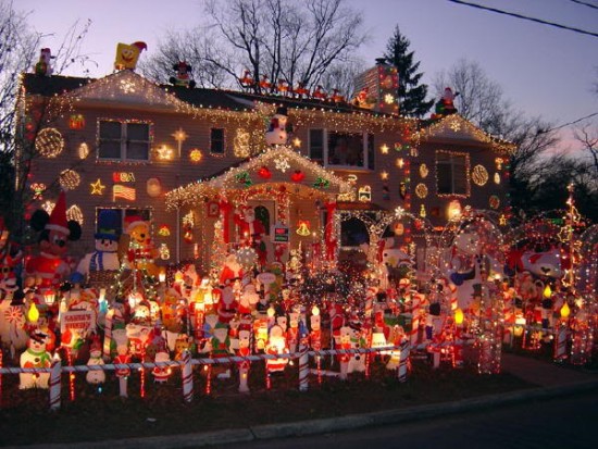 These 10 Houses Really Need To Tone Down The Christmas Cheer