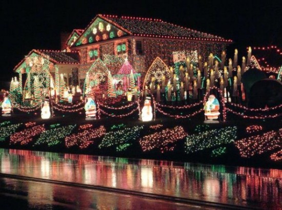 These 10 Houses Really Need To Tone Down The Christmas Cheer