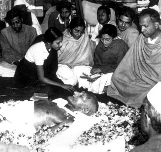 Rare Images From Mahatma's Funeral